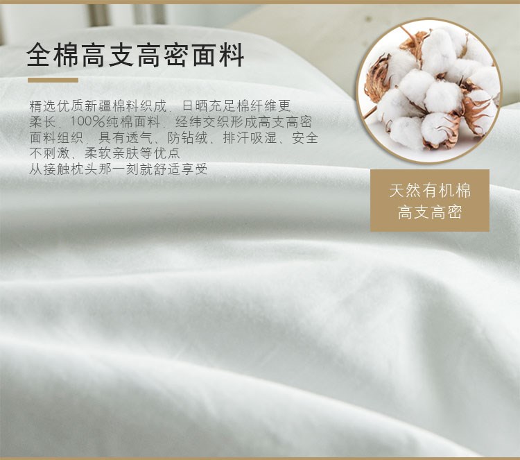 Gối khách sạn năm sao được làm bằng chất liệu cotton lông nhung cho khách sạn đơn có đôi chống mọt siêu mềm cả đầu. - Gối