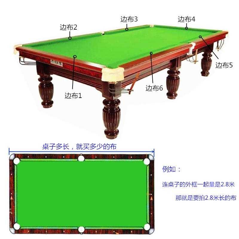 . Khăn trải bàn bida Khăn trải bàn màu xanh lá cây len Úc hai mặt khăn trải bàn màu xanh lá cây vải nỉ dày màu xanh thay thế - Bi-a