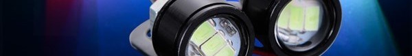Xe điện sửa đổi mắt đèn nhấp nháy đèn phanh trang trí xe gương lật đèn màu đèn bóng đèn chiếu sáng đèn hậu - Đèn xe máy