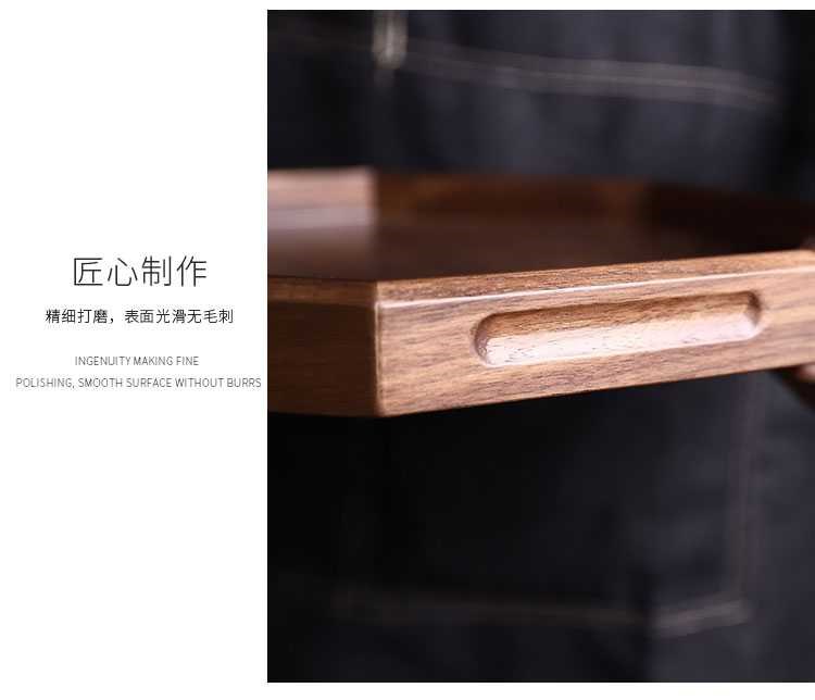 Đĩa gỗ Mặt dây chuyền Chén sứ Đĩa tre Chén gỗ lớn Kung Fu Chủ chén - Tấm