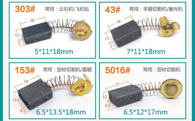 Dụng cụ khoan điện, lò xo carbon, còi các loại, bàn chải điện đa năng, búa cắt tóc, máy mài lô cắt bàn chải. - Phần cứng cơ điện