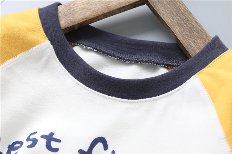 Quần áo trẻ em khác phù hợp với Shurong cotton mùa đông cơ sở phù hợp với nam quần áo mùa thu đồ ngủ trẻ em mùa xuân - Quần áo lót