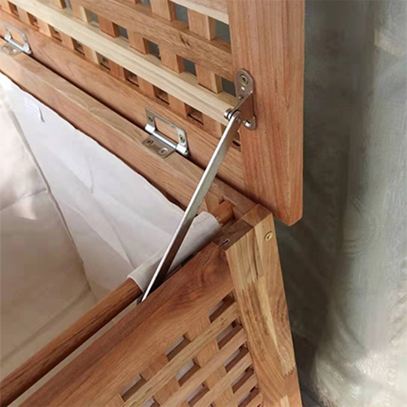 Catalpa lưới gỗ hộp gỗ hộp đựng đồ bằng gỗ rắn có thể ngồi trên hộp đựng đồ gia dụng bằng gỗ hộp đựng đồ hộp đựng bàn trà - Cái hộp