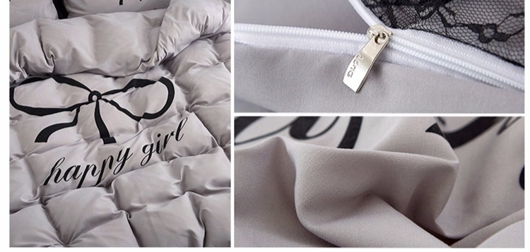 Phong cách Hàn Quốc màu đen ren chăn trải giường váy bốn mảnh cotton tinh khiết khăn trải giường trải giường đơn giản phong cách công chúa chăn trải giường - Váy Petti