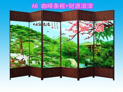 Văn phòng bị hỏng phòng ngủ phong cách mới phong cách Trung Quốc nhà trà khách sạn màn hình phân vùng phòng khách màn hình lối vào không thấm nước - Màn hình / Cửa sổ