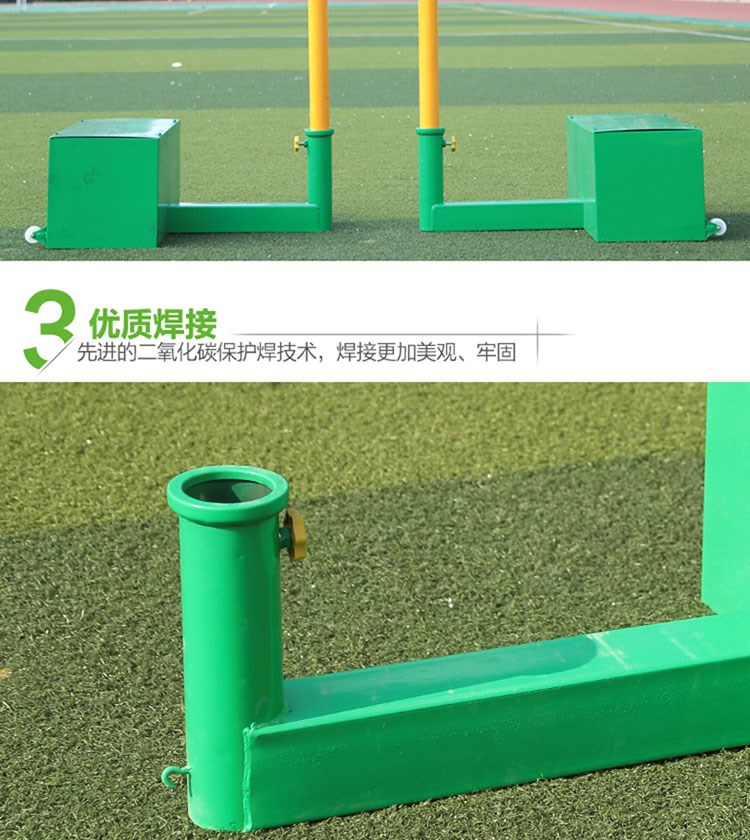 Lưới cầu lông tiêu chuẩn vợt bóng chuyền di động giá vợt tập luyện game bóng chuyền vợt cầu lông trụ phổ - Bóng chuyền