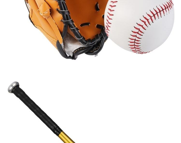 Găng tay bóng chày trẻ em và thanh thiếu niên người lớn bắt bóng người bắt bóng ném bóng học sinh thiết bị thể thao dày găng tay bóng mềm - Bóng chày