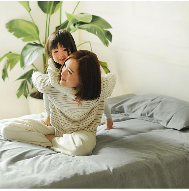 [Bông tinh khiết "một mảnh của Zen thô cứng màu đôi" cotton] bộ khăn trải giường học sinh trẻ em - Khăn trải giường