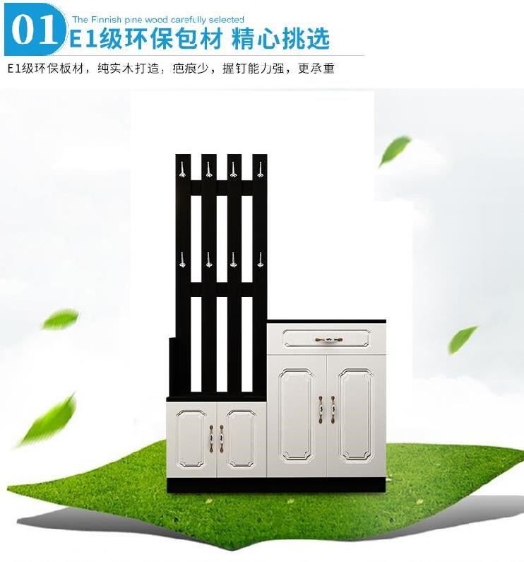 Nội thất vách ngăn, ghế đôn thay giày, phòng ngủ trong nhà hiện đại, lắp ghép đơn giản, tủ hành lang, tủ giày, đơn giản và hiện đại - Kệ