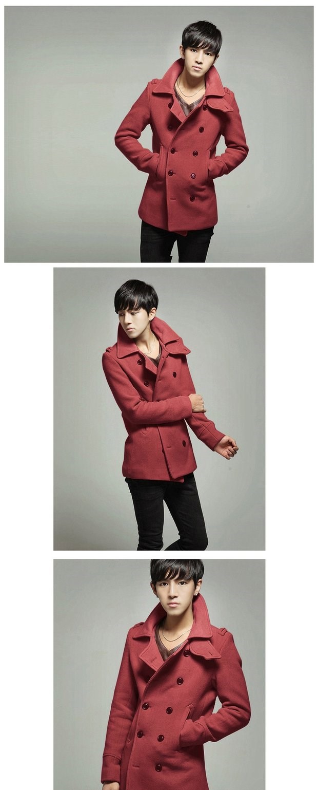 2020 Mùa xuân Sản phẩm mới Áo khoác nam giản dị Thời trang Hàn Quốc Slim Trench Coat Đen Áo khoác nam thời trang Xám - Áo gió