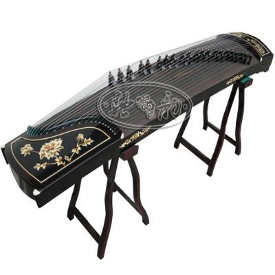 Dương Châu Chiyun đích thực nhạc cụ bằng gỗ mun lúa mì cỏ hoa guzheng gỗ rắn nhập thử nghiệm chơi piano CY - Nhạc cụ dân tộc