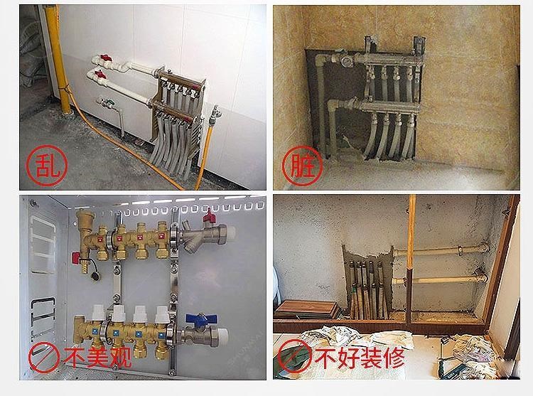 Tấm bìa che chiếc hộp xấu xí và tấm che tủ đựng gas che đi tấm che van sưởi sàn nhà tắm đồng hồ nước. Nhà bếp chắc chắn - Cái hộp