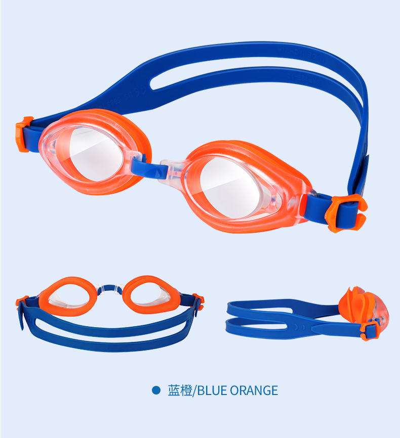 Thiết bị và kính chống huấn luyện nam của Trung Quốc dành cho trẻ em bé gái không thấm nước có độ phân giải cao Kính bơi sương mù lớn Kính bảo hộ trẻ em của Anh - Goggles