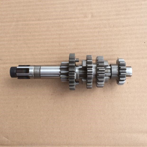 Thích hợp cho trục chính Suzuki Prince GN125-2-F-2F-H, trục bộ đếm, bánh răng hộp số trục chính và trục phụ - Xe máy Gears
