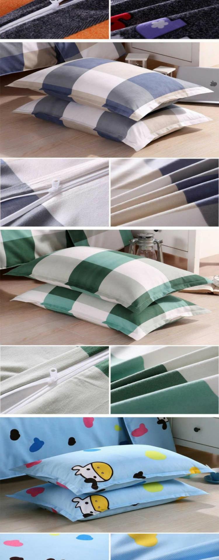 Một cặp vỏ gối gối lõi vỏ gối mùa hè đội đầu trẻ em phim hoạt hình cặp đôi phòng ngủ gối đơn mùa thu và mùa đông - Gối trường hợp