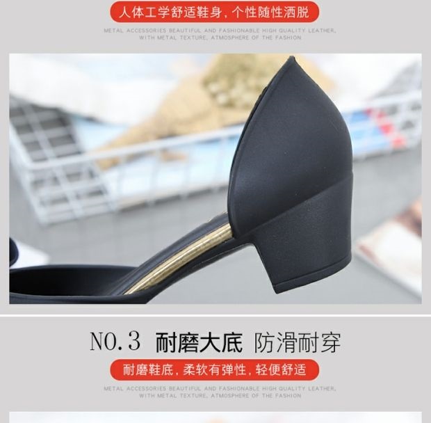 Xiao Yangs rỗng phụ nữ giày đi biển giày đi biển giày nhựa chống trượt thạch không thấm nước thoải mái thoáng khí với nơ - Rainshoes