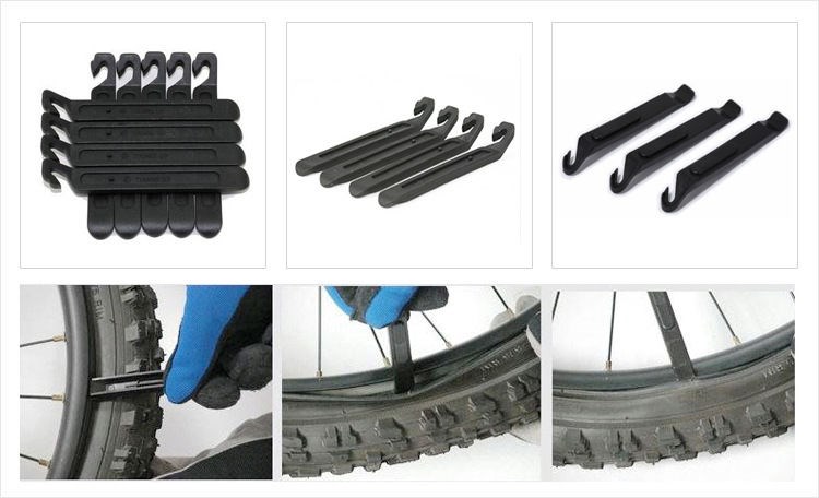 Cần gạt lốp xe đạp công cụ sửa chữa xe đạp kim loại cần gạt sắt sửa chữa lốp xe đạp xe đạp xe đạp leo núi công cụ sửa chữa lốp xe - Bộ sửa chữa xe đạp điện