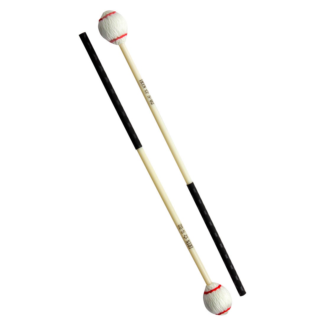 S-02 marimba vồ trắng đỏ dòng marimba búa trống gậy trống búa phụ kiện nhạc cụ gõ - Phụ kiện nhạc cụ