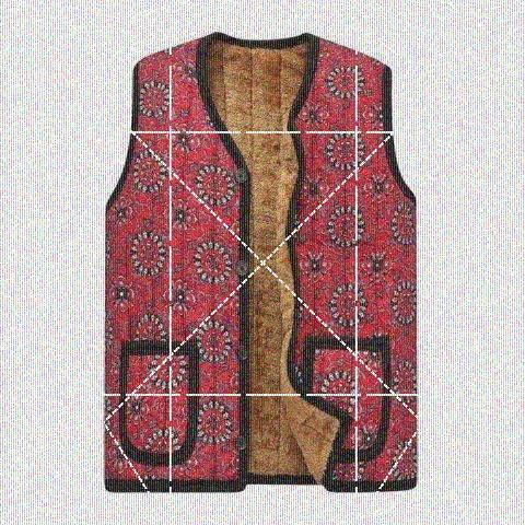 Áo len mẹ mùa đông ông già cotton vest nữ mùa xuân và mùa thu áo ngắn bà già bà áo không tay - Áo vest