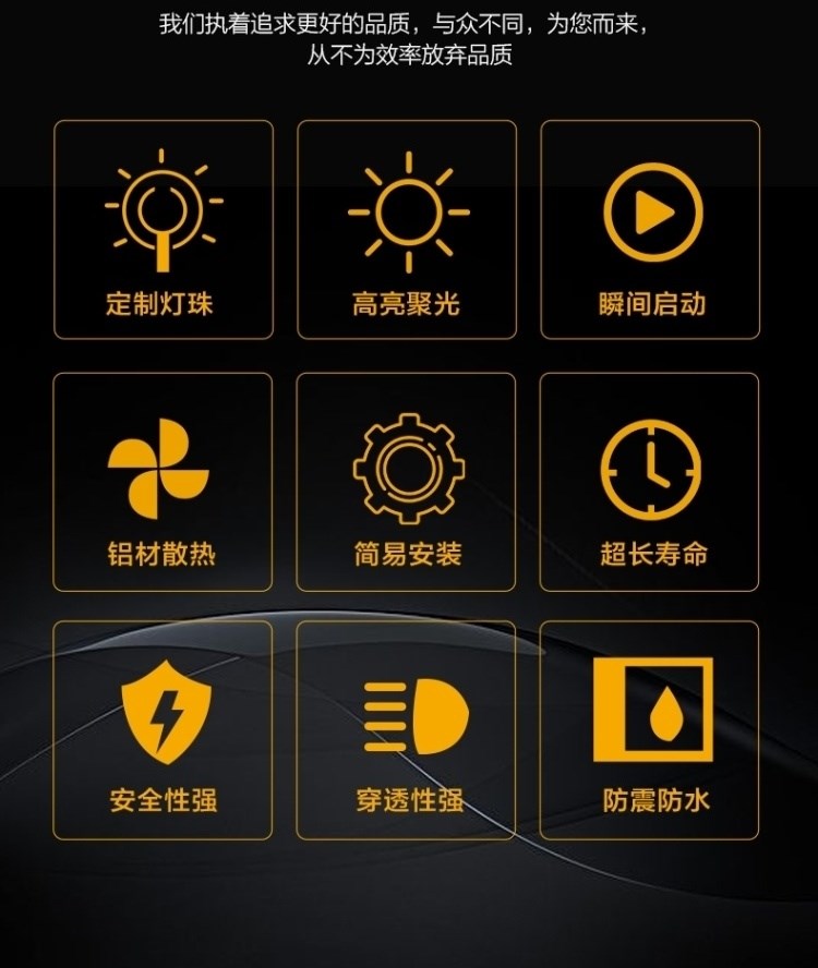 Bóng đèn chiếu sáng phụ trợ chùm sáng cao 12v Đèn xe điện Daniu sửa đổi xe ba bánh siêu sáng 48v tế bào quang điện mạnh - Đèn xe máy