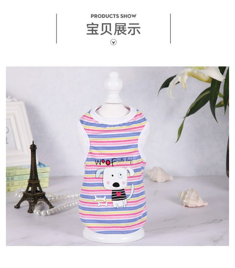 2020 cho chó quần áo vest mỏng Teddy Dress quần áo mùa xuân Bichon chó con mùa hè chống nắng và quần áo thoáng khí - Quần áo & phụ kiện thú cưng