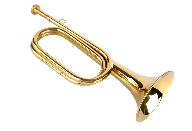 Xinbao Nhạc cụ Bugle Sạc Trumpet Trumpet Red Army Horn Vintage Brass - Nhạc cụ phương Tây