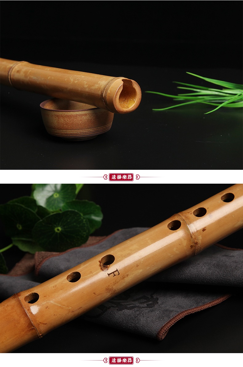 Xinyuanyang Đài Loan Guizhu Nanxiao biểu diễn chuyên nghiệp cấp độ đầu lớn sáo một mảnh Nhạc cụ miệng UV với các sản phẩm từ gốc tre - Nhạc cụ dân tộc
