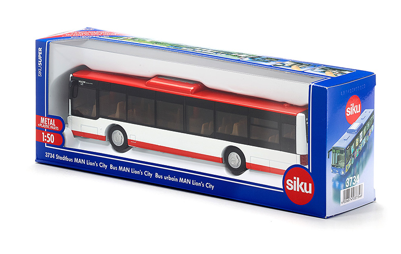 Xe buýt tham quan Siku 3734 mô hình xe buýt hợp kim mô phỏng trẻ em xe buýt đồ chơi cậu bé - Chế độ tĩnh