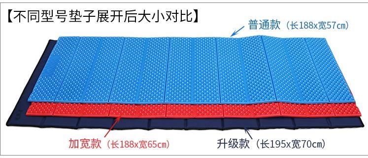 Thảm chống ẩm cho khu cắm trại ngoài trời ổ trứng dày nệm ngủ trưa đơn máng trứng nhôm màng nhôm di động gấp lều thảm - Thảm chống ẩm / Mat / Gối