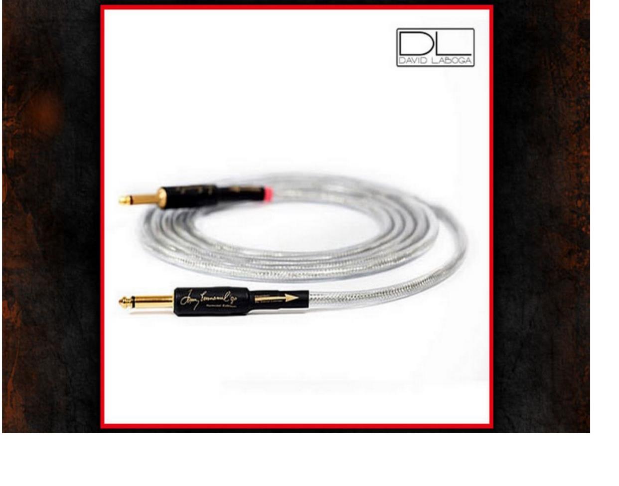 Đàn guitar vuông cao cấp DL Tommy Emmanuel cây đàn guitar chữ ký cáp nhạc cụ cáp điểm cáp - Phụ kiện nhạc cụ
