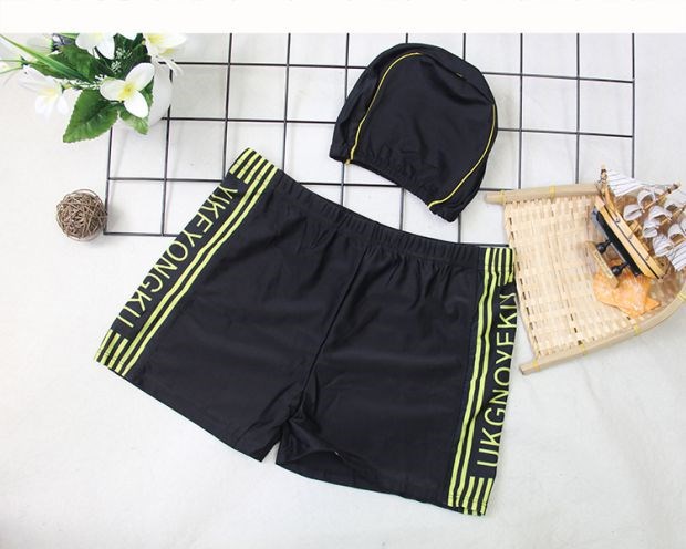 Đồ bơi tốc độ Nam sinh Đồ bơi Quần áo bơi Trunks Suối nước nóng Quần bơi lỏng Thời trang khô dành cho Thanh thiếu niên Học sinh Nam Boxer Người lớn - Nam bơi đầm