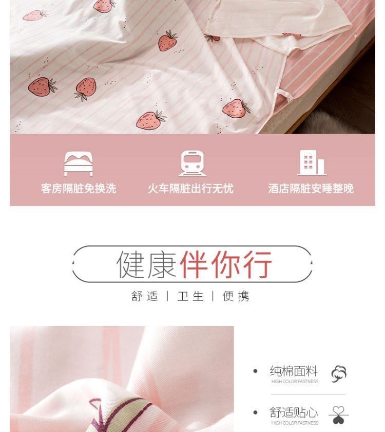 Khách sạn túi ngủ bẩn ga trải giường dày áo gối lót bông giặt xong phải mang đồ cất đi giặt lái xe - Túi ngủ