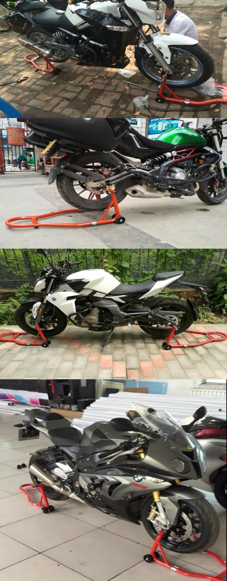 Khung xe máy, dụng cụ bảo dưỡng, khung đỡ sửa chữa lốp xe, khung giữ xe di chuyển, chốt phân phối - Bộ sửa chữa Motrocycle