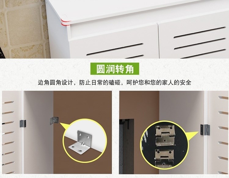 Ống sưởi sàn cố định bộ chia nước tủ trú ẩn nghệ thuật sáng tạo hiện đại chống ẩm nhẹ hộp tiếp nối sang trọng hộp che tủ dày - Cái hộp