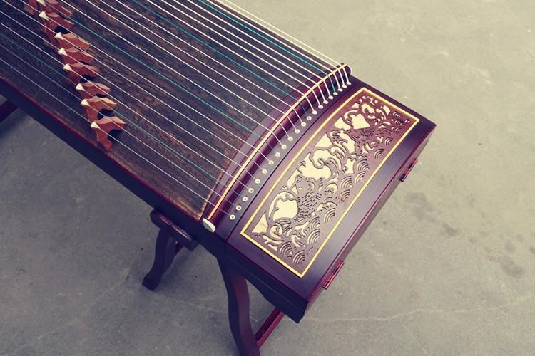Nghề thủ công lưới tản nhiệt cửa sổ Dương Châu Guzheng đích thực cho người lớn và trẻ em mới bắt đầu chơi nhạc cụ đầu vào thử nghiệm chuyên nghiệp để gửi thực tế - Nhạc cụ dân tộc