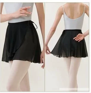 Танцевальная банкет Аутентичная балетная юбка для взрослой танцевальная юбка детская шифоновая вода, атласная ленточная шифоновая юбка пряжи