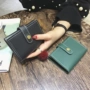Ví nhỏ mới 2018 nữ ngắn phiên bản tiếng Hàn của ví mini nữ hoang dã Châu Âu và Hoa Kỳ gói ví ví đơn giản ví local brand