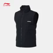 Li Ning xuống vest nam loạt bóng rổ BAD FIVE mới ấm áp cổ áo vịt mùa đông màu xám xuống quần áo thể thao