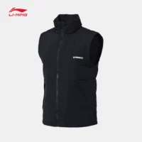 Li Ning xuống vest nam loạt bóng rổ BAD FIVE mới ấm áp cổ áo vịt mùa đông màu xám xuống quần áo thể thao áo khoác lining nữ