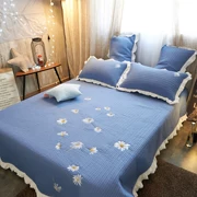 Khăn trải giường Hàn Quốc một mảnh trải chiếu bông quilted quilted lớn - Trải giường
