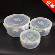 Пищевой контейнер 振兴圆形饭盒微波炉加热食品盒冰箱保鲜密实盒学生便当上班泡面碗 Revitalization