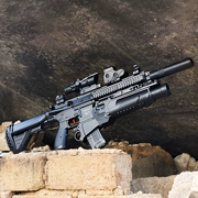 Súng bắn nước mô hình M416 Súng bắn nước HK416 Jedi ăn thịt gà sống 98K có thể phóng súng đồ chơi trẻ em