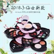 Bộ trang điểm Cui Ya Yue Yan Hộp đầy màu sắc Thời trang Đôi phấn mắt Blush Powder Makeup Makeup Palette Set Set