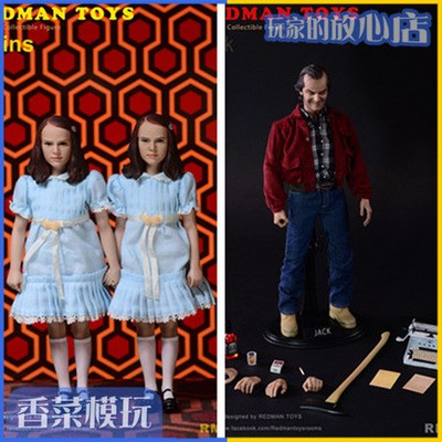 taobao agent Redman TOYS RM049/050 1/6 Shining Jack 孖 female twins can move puppet spot