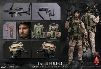 taobao agent Spot DAMTOYS 78074 1/6 American Delta Special Forces Special Forces Player Gunner