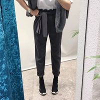 Южнокорейский весенний товар, брендовые повседневные брюки, коллекция 2022, яркий броский стиль, высокая талия