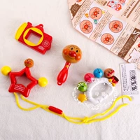 Японская игрушка для новорожденных для младенца для тренировок, погремушка, маракас, Анпанман, 0-1 лет, раннее развитие