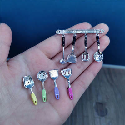 taobao agent Small doll house, kitchen, food play, tableware, realistic spoon, kitchenware, jewelry