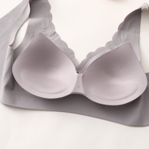 无痕孕妇内衣一片式睡眠冰丝文胸背心式胸罩舒适背心夏季薄款