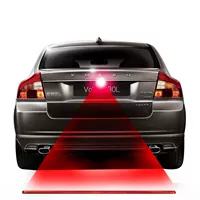 Xe máy điện xe hơi chống đuôi laser chiếu đèn led trang trí ánh sáng sương mù đèn đuôi phụ kiện chuyển đổi ánh sáng - Phụ tùng xe máy đèn xe máy